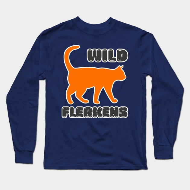 Wild Flerkens Long Sleeve T-Shirt by DankFutura